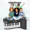thumbnail image 4 of 49 Keys Roll Up Piano Foldable Portable Hand Roll Piano with Built-in Loudspeaker for Kids/Adults/Beginners, 4 of 5