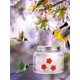 thumbnail image 3 of Comedero de colibrí colgante para jardín, comedero de pájaros de tarro de plástico de 475 ml con cubierta roja, depósito transparente, 3 of 5
