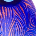 thumbnail image 2 of 10033-Cyan lighting-Fused Groove - Large Vase - 7.25 Inches Wide by 12.75 Inches High, 2 of 3