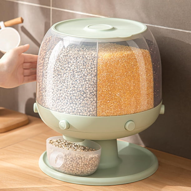 Contenedor de alimentos Baoblaze dispensador de cereales 6,5 kg
