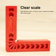 thumbnail image 6 of Joernso 3/4/6inch 90-Degree Right Angle Clamp Holder L Shape Square Ruler Woodwork Tool, 6 of 8