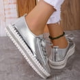 thumbnail image 5 of NOKIO Women's 2024 Diamond Encrusted Shoes With Sequins And Edging Fashion Sneakers Comfortable Casual Loafers for Women , Walking Cushioned Slip On Shoes Outdoor, 5 of 6