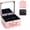 Sparkling Pink, variant on Makeup Case with LED Mirror, Portable Lockable  Case, Travel Makeup  Box for Women,  Organizer, Detachable 3-Color Lighted Mirror, Adjustable Dividers, Brush Holder