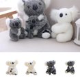 thumbnail image 2 of Poupée en Peluche Animal Assis Mère Bébé Jouets Simulation Réaliste Dessin Animé Peluche Enfants Sommeil Accompagner Poupée, 2 of 9