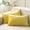 Yellow, variant on Phantoscope Pink Throw Pillow Covers 2 Pack, 12" x 20" Velvet Decorative Pillow Cases with Pom Poms, Soft Square Cushion Covers for Couch Sofa Bed