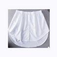 thumbnail image 1 of Solid Shirt Extenders Adjustable Layering Fake Tops Lower Sweep Hem With Elastic Waist3XL, 1 of 3