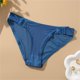 thumbnail image 5 of Gibobby Braguita cintura alta Calzoncillos encaje sexy para mujer Calzoncillos gancho malla transparente para mujer Calzoncillos transpirables cintura sin （Azul， L), 5 of 5