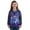 Purple Galaxy Wolf, variant on Uorisanigo Girls Oversized Sweatshirts Red Cobweb Half Zip Pullover Sweatshirt for Teen Girl Lightweight Long Sleeve Pullover Top Quarter Zip Hoodies No Hood Fall Winter Clothes
