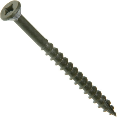 

PrimeSource Do it PrimeGuard Plus Ceramic Finish Combo Drive Exterior Screw #8 X 2 In. Green #2