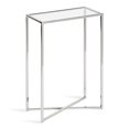 thumbnail image 2 of Kate and Laurel Jaspur Decorative Metal End Table, 16x8x24, Silver, 2 of 15