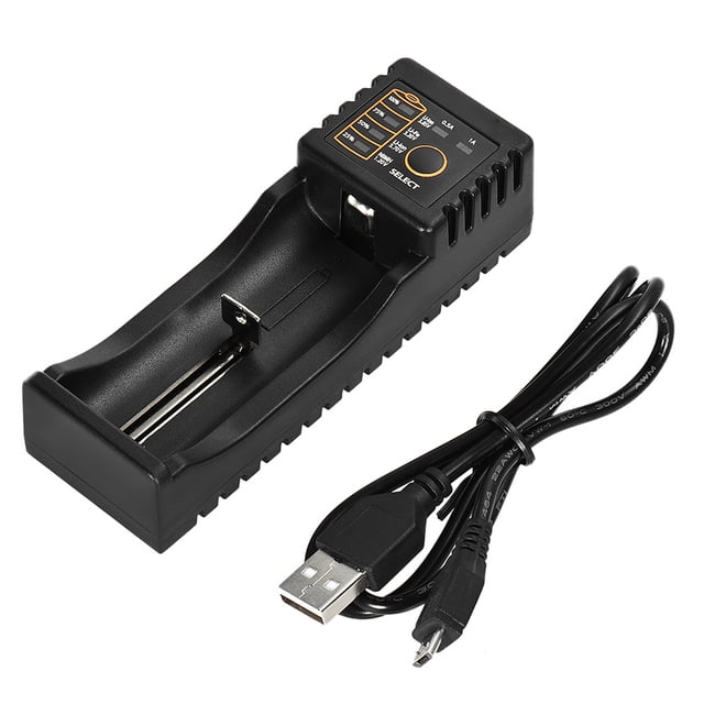 Cargador de batería Lii-100 para baterías recargables de litio NiMH de 1,2 V / 3,7 V / 3,2 V / Abanopi Cargador