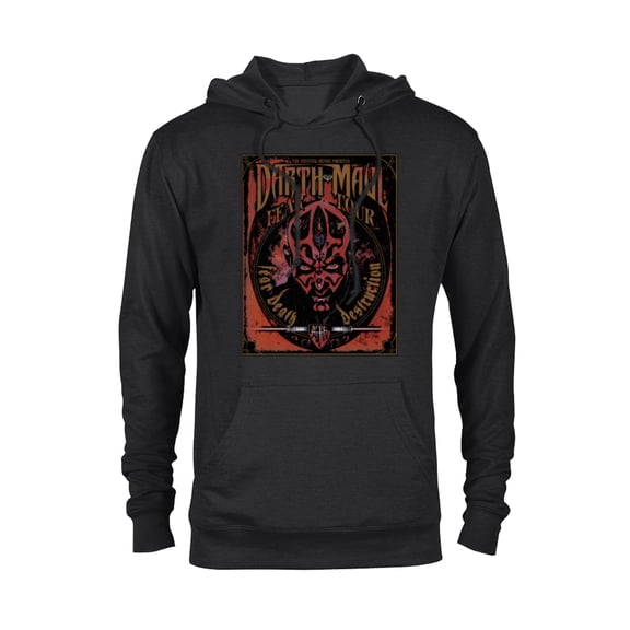 Star Wars Darth Maul Fear Tour Band - Pullover Hoodie for Adults - Customized-Black