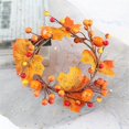 thumbnail image 5 of 6 anillos de velas navideñas, corona, anillos de velas de bayas artificiales, 5 of 5