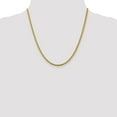 thumbnail image 2 of 14K Yellow Gold chain Franco Concave Diamond-cut 20 in 2.45 mm, 2 of 5