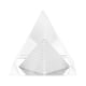 thumbnail image 1 of Cristal Pirámide Cuarzo Talla de piedra Figuras Decoración del hogar Muebles Artículo Khall GY00820, 1 of 6