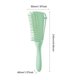 thumbnail image 3 of Peine de peluquero cómodo para cabello ondulado/rizado/enrollado/aceite/grueso/largo (verde claro) Cgtredaw Para estrenar, 3 of 8