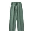 thumbnail image 1 of Zszcpp High Waisted Pants Men'S Large Size Loose Ice Silk Suit Spring Wide Leg Straight Long Trousers Casual Trouser, 1 of 9