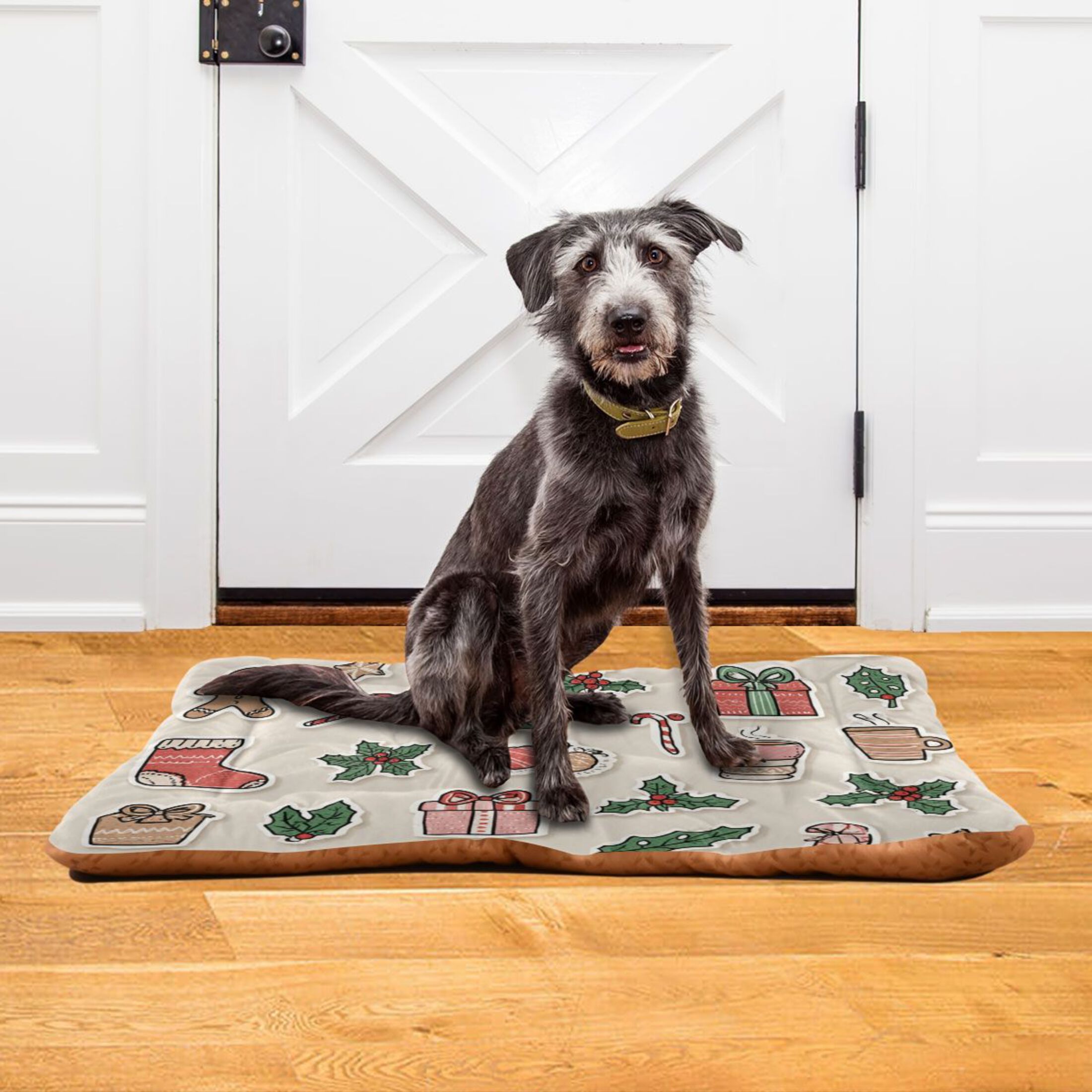 Cozy Mat Pet Bed Indoor Outdoor Warm Soft For Cat Dog Puppy(S/M) Gift Boxes and Socks