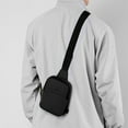 thumbnail image 5 of Openpig Crossbody Bag for Men Women Trendy, Small Sling Bag Fanny Packs, Black Chest Bag Cross Body Purse Travel Essentials, 5 of 7