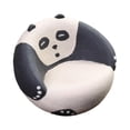 thumbnail image 3 of Figura de panda en miniatura, adorno decorativo para escritorio, bandeja de té, accesorio para escritorio, casa de té, estantería, oficina, decoración Negro, 3 of 10