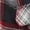 Red, variant on Men’s Plaid Insulated Casual Hooded Shirt Jacket-Black / XL