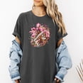 thumbnail image 4 of Disco Football Coquette Bow Shirt for Women and Teens Girly Fall Football Season Oversized Tee Pepper Shirt Adult Large, 4 of 4