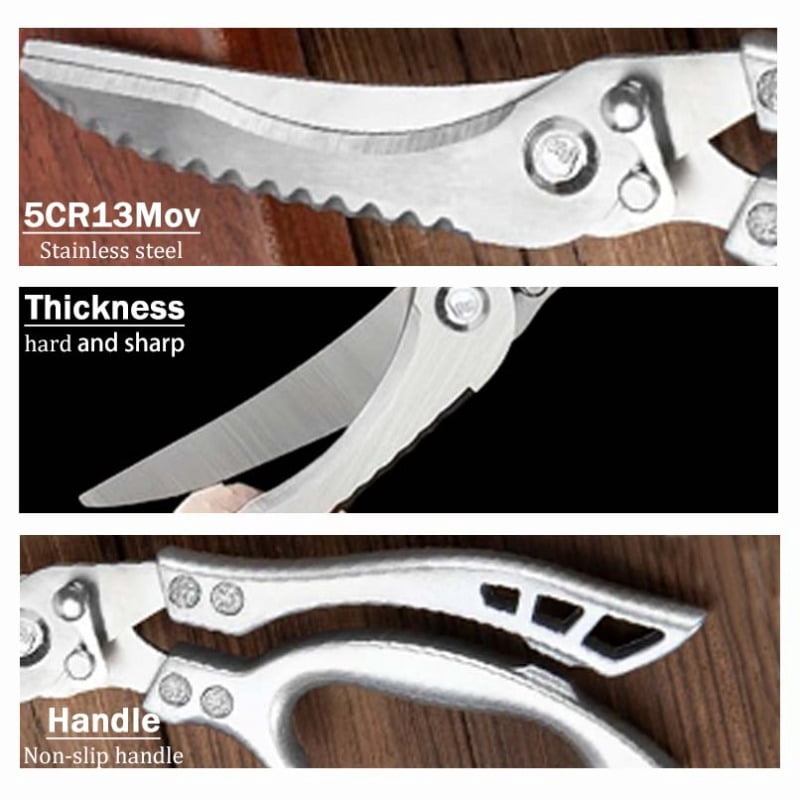 8PCS Stainless Steel Kitchen Professional Sashimi Knife Boning Knife for Men Sharp Chef Knife Anti-stick Ergonomic Handle Unique Kitchen Gadgets Utility Knife Ideal for Home Use