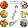 thumbnail image 4 of 80 Pieces Food Carving Tools Set with Wooden Handles for Kitchen Sculpting, 4 of 8