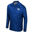 thumbnail image 2 of Men's Colosseum Royal Air Force Falcons Carson Raglan Quarter-Zip Jacket, 2 of 3