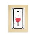 thumbnail image 1 of I Love London Words Pattern Desktop Display Photo Frame Picture Art Painting 5x7 inch, 1 of 3