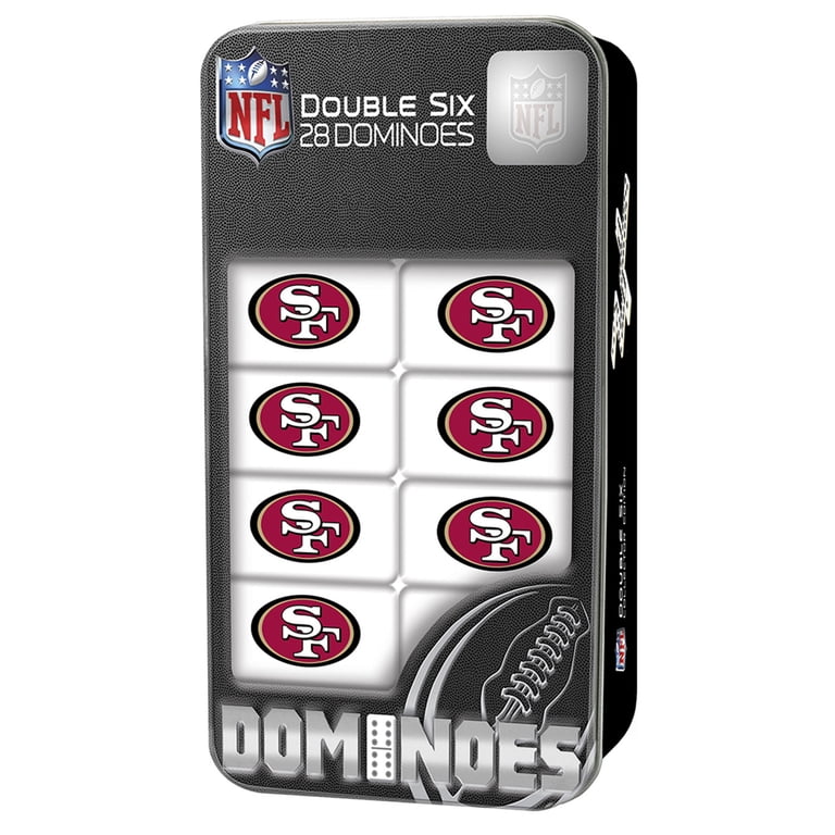 MasterPieces NFL San Francisco 49ers 28 Piece Dominoes Set