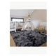 thumbnail image 2 of Alfombra Decorativa Sala Estar Y Dormitorio 200x160 Cm Gris Claro, 2 of 5