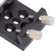thumbnail image 4 of Yajisi Finder Scope Dovetail Mounting Base Heavy Duty Aluminium Alloy Telescope Finderscope Mount Bracket with Dual M4 and 1/4 Inches Thread Holes for Optical Astronomy Finders, 1 Pack, 4 of 9