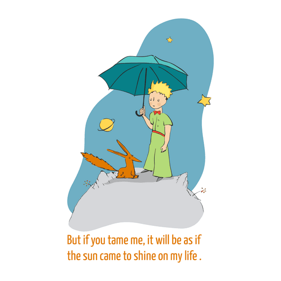 The Little Prince Wall Decal - EGD X The Little Prince - EGDLP042