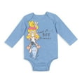 thumbnail image 4 of Disney Winnie the Pooh Newborn Baby Boys 5 Pack Long Sleeve Bodysuits Multicolored Newborn, 4 of 5