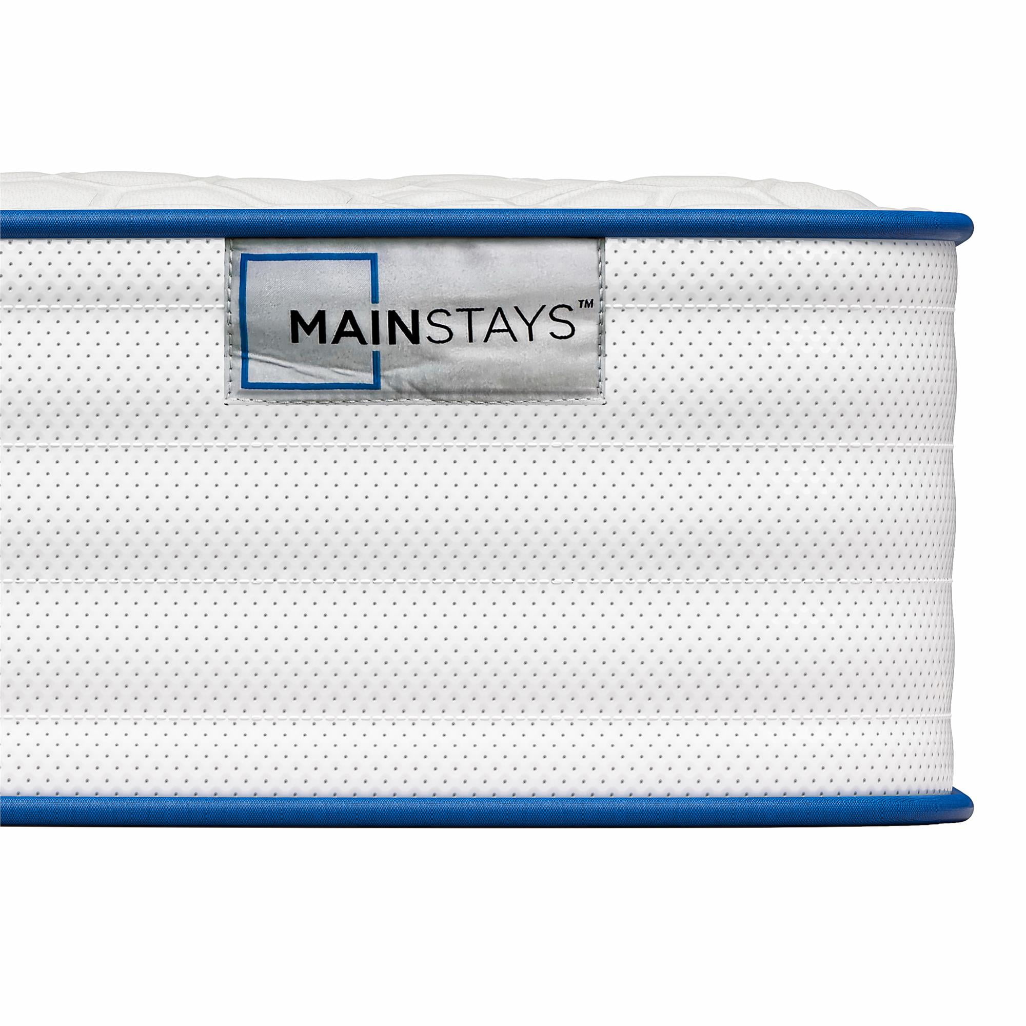 Mainstays 8" Pocket Spring Hybrid Bed Mattress in a Box, Medium Firm Full