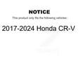 thumbnail image 2 of Transit Auto Rear Disc Brake Rotors and Semi-Metallic Pads Kit for Car 2017-2024 Honda CR-V K8S-102830, 2 of 11