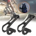 thumbnail image 2 of Ymiko 1 Set Vélo Vélo Toe Clip Anti-Dérapant Vélo Toe Pedal Clips && Sangles, 2 of 8