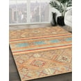 thumbnail image 2 of Ahgly Company Indoor Rectangle Abstract Orange Abstract Area Rugs, 3' x 5', 2 of 6
