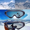 thumbnail image 2 of JASGARDE Anti-Glare Lenses-Ski Goggles Winter Sport Snowboard Goggles with UV 400 Protection, 2 of 3