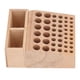 thumbnail image 4 of Portaherramientas de cuero para manualidades, portaherramientas de cuero, 2 estantes para herramientas artesanales de cuero, soporte para herramientas perforadoras de madera, compacto y liviano, 4 of 12