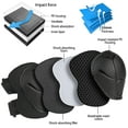thumbnail image 4 of Kids Protective Gear Set 6-Piece - Adjustable PE Shell & Shock-Absorbing Foam for Skateboarding, Cycling, Basketball (S Size 2-10Y, Gift Box with Neck Gaiter), 4 of 7