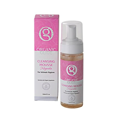 Organic Glide Probiotic Natural Feminine Intimate Body Wash PH Balanced, Magnolia, 5 oz
