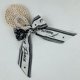 thumbnail image 1 of Banda para el cabello con perlas, lazo con estampado decorativo tridimensional, cinta para el cabello, banda elástica para el cabello, accesorios para el cabello, 1 of 6