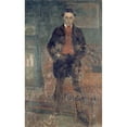 thumbnail image 2 of Louis Marcoussis 11x14 Gold Ornate Wood Frame and Double Matted Museum Art Print Titled - Roland Dorgeles (1886-1973), Romancier (1900), 2 of 4