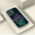 thumbnail image 4 of Manténgase a la moda: haga alarde de su lado moderno con esta funda para teléfono plateada mate de doble capa para iPhone 15 Pro Max 14 13 12 Pro 11, 4 of 4