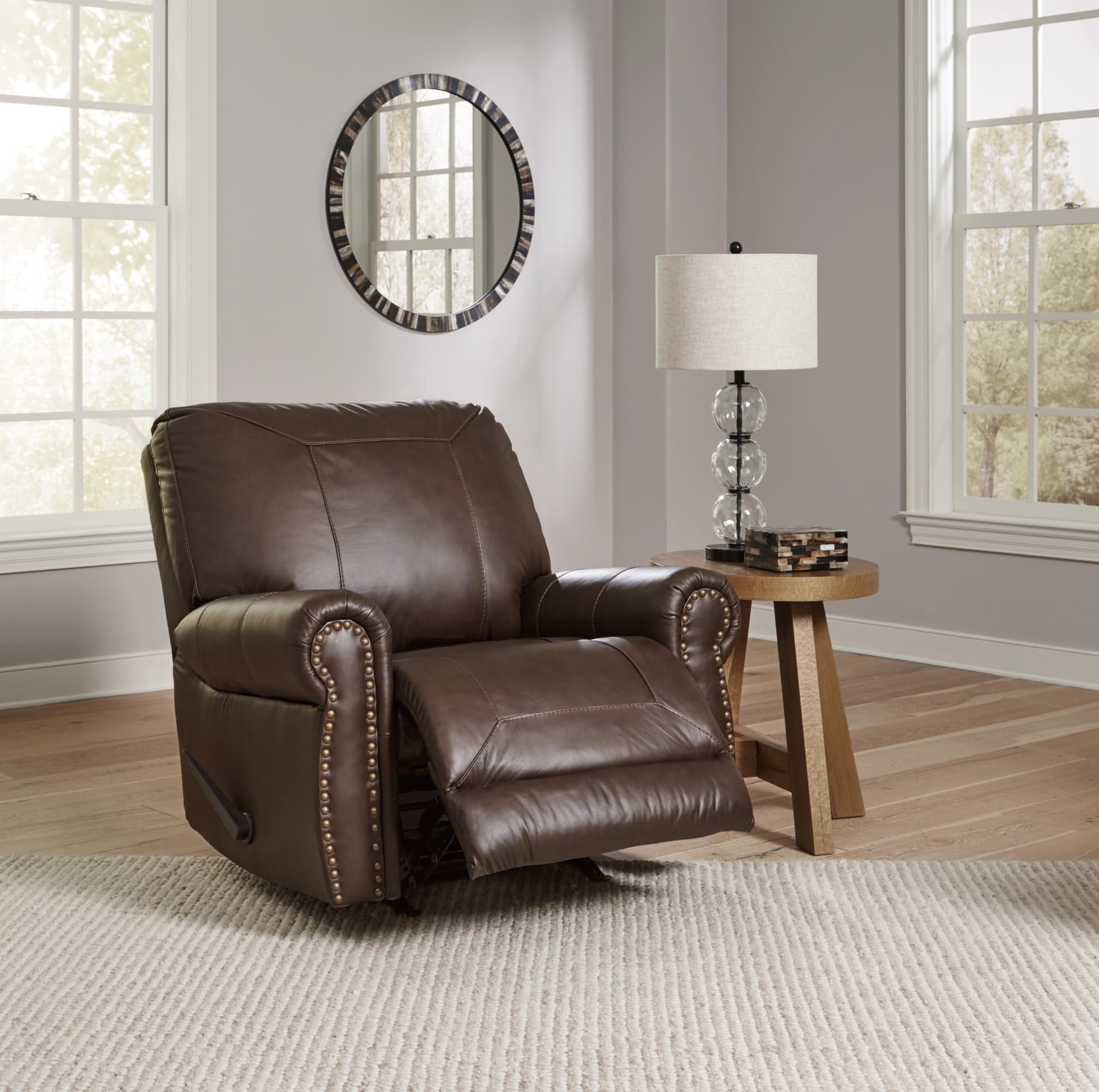Signature Design by Ashley Colleton Dark Brown Recliner