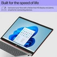 thumbnail image 3 of HP 17 Business Laptop, 17.3"HD+ Display, 11th Gen Intel Core i3-1125G4 Processor, 16GB RAM, 512GB SSD, Wi-Fi, HDMI, Webcam, Bluetooth, Windows 11, Silver, 4 in 1 Accessories, 3 of 6