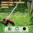 thumbnail image 6 of WETLA 52cc 2-Cycle Gas String Trimmer - Professional Straight Shaft with Backpack Harness for Heavy Duty Grass Cutting, 6 of 10
