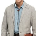 thumbnail image 3 of Corbata vaquera occidental negra ideal para bodas, eventos formales y ropa informal, 3 of 8